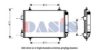 AKS DASIS 062001N Condenser, air conditioning
